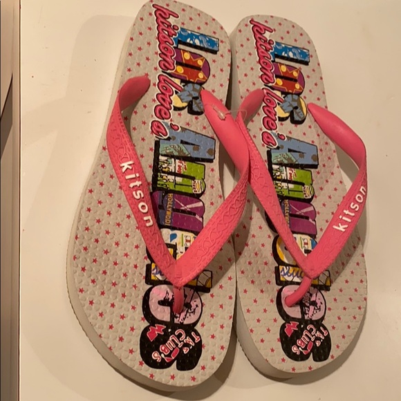Brand New KITSON Los Angeles Flip Flops size 9 - Picture 3 of 11